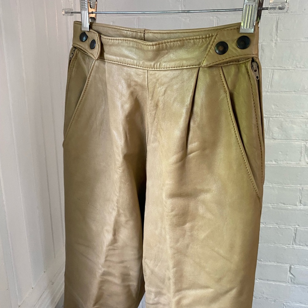 Vintage leather pants